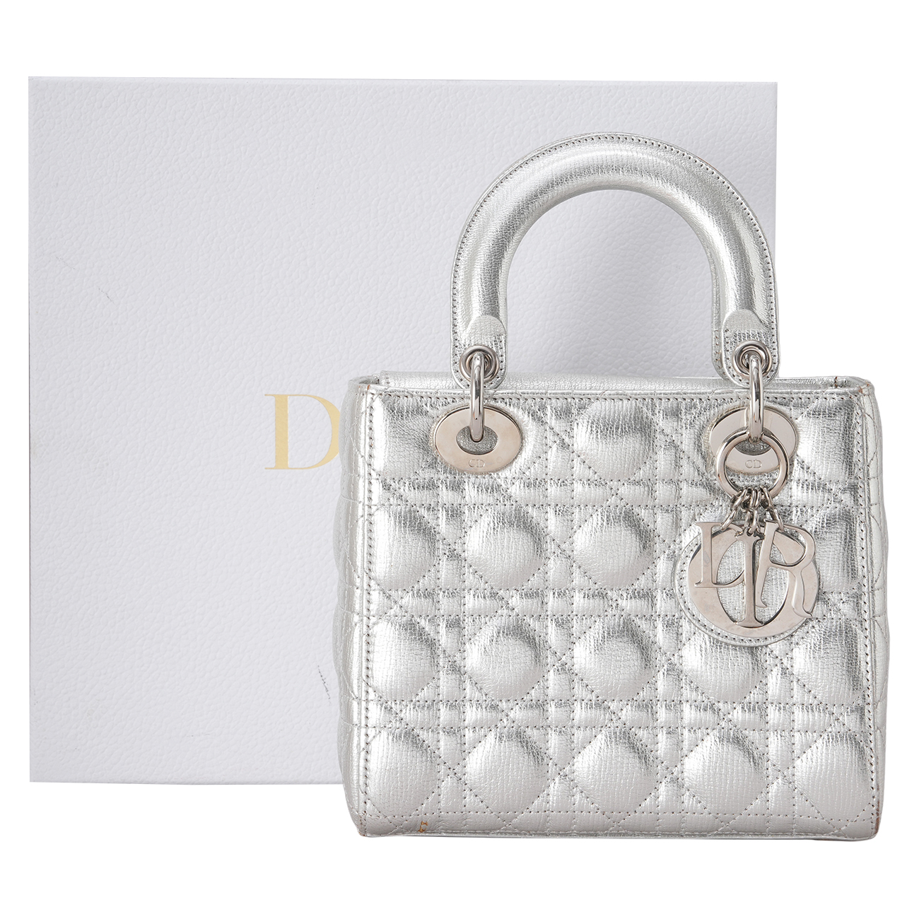 CHRISTIAN DIOR(USED)디올 레이디백 미듐